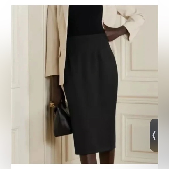 Alexander McQueen Black Pencil Skirt - Picture 1 of 10